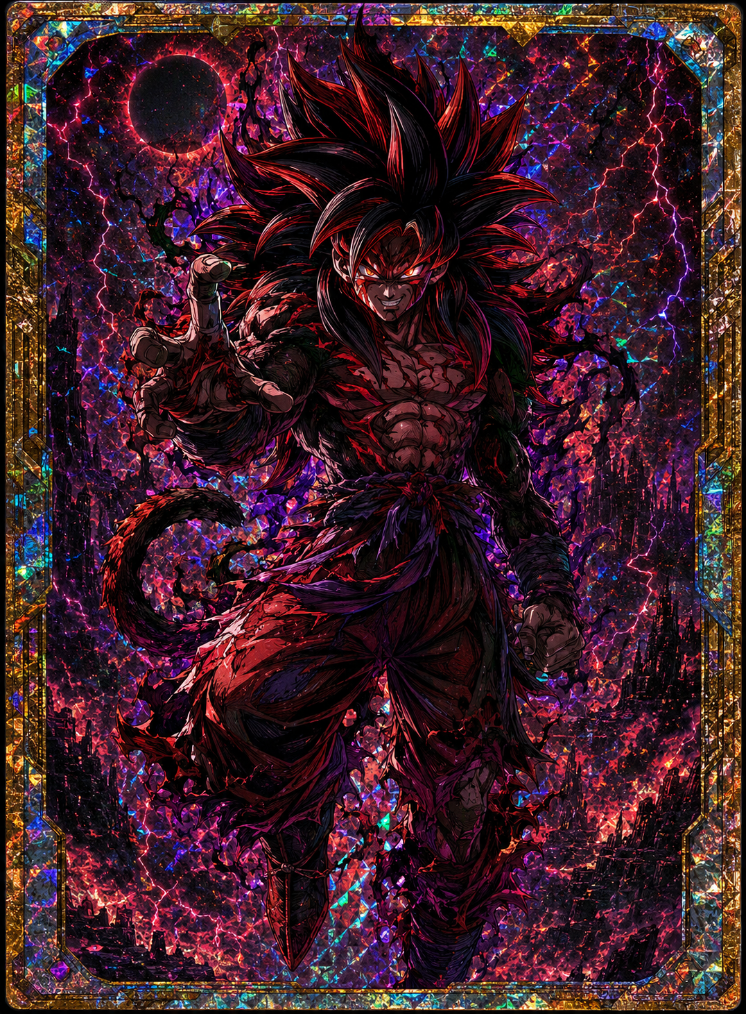 Carta CABAL - Goku Oscuro
